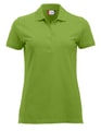 Dames Polo Clique Classic Marion 028246 Licht Groen